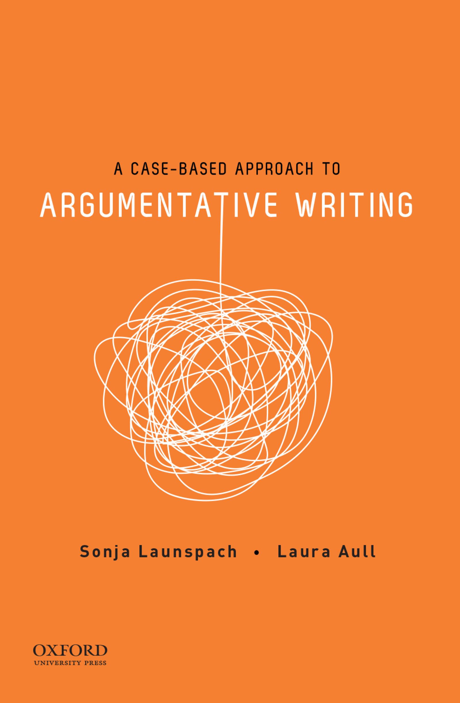 what argumentative writing technique is used when an author makes a case